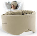 Luxury Bluetooth 5.4 Sleep Mask for Adults - Ice Fiber Cooling & HD Sound, 100% Light Blocking Adjustable Eye Cover for Travel & Side Sleepers - Soft Sleep Headphones with 10H Playtime