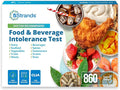 5Strands Food & Beverage Intolerance Test for Adults & Kids, 868 Items Tested, at-Home Sensitivity Testing, Hair Analysis, Gut Health Test, Results in 4 Days