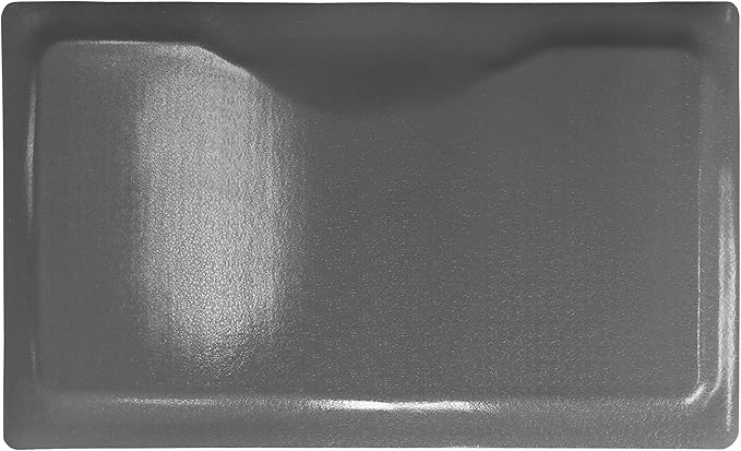 Rhino Mats, Rhino Hide Salon Mat, Non-Slip Standing Cushioned Comfort Anti-Fatigue Mat for Salon, Barbershop, or Spa (Gray, Rectangle 3' x 3.5' x 7/8")