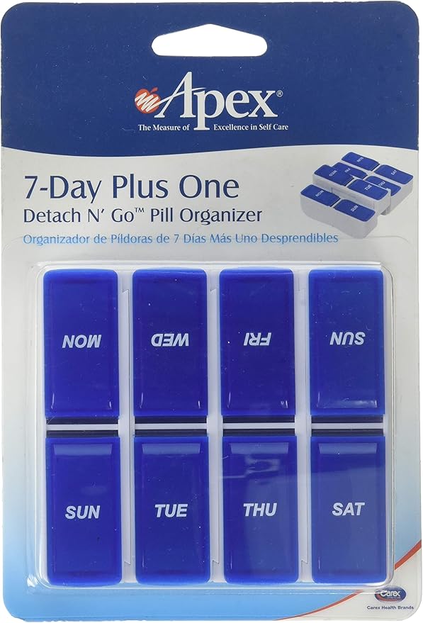 DSS 7-Day Plus 1 Detach N' Go™ Pill Organizer Each One