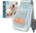 COMFIER Shiatsu Back Massager with Heat & Vibration, 3D Deep Kneading Back Massage for Pain Relief, Home Office Use,Blue