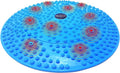Daiwa Felicity Foot Massager Mat - Reflexology Mat with Magnetic Therapy Acupressure Disc - Ergonomic Acupressure Mat for Feet Relaxation, Pressure Point Pad - (Blue)