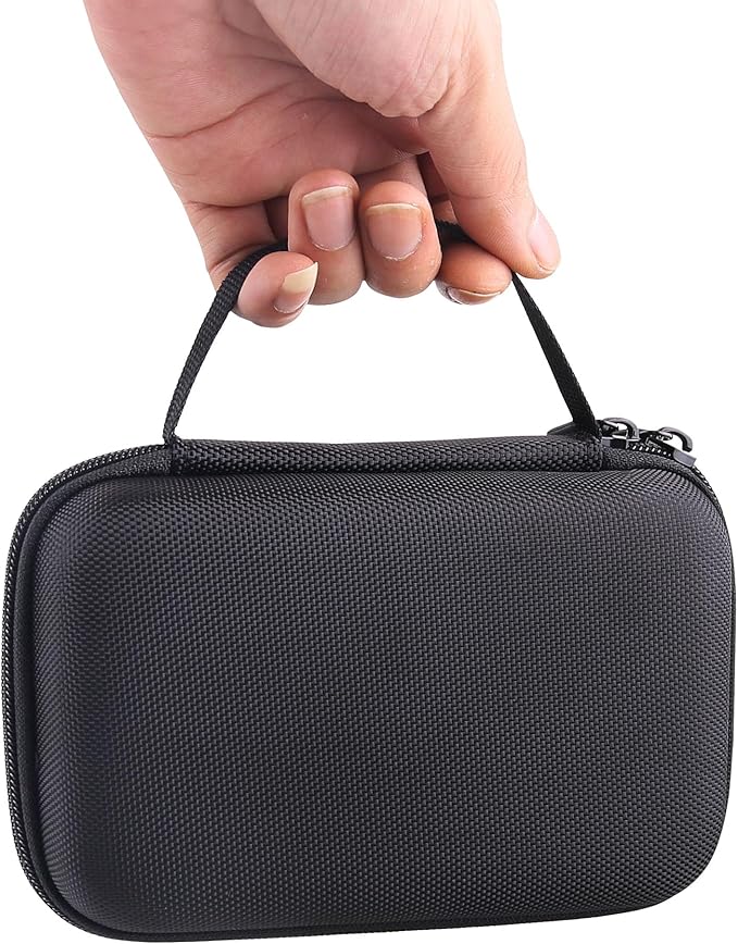 Hard EVA Carrying Storage Case Compatible with NEPQ Portable Hand Held Massager Gun/arboleaf/HEYCHY Mini Massage Gun（Adapt to various types of mini massagers） Protective Travel storage box
