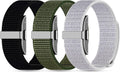 3-Pack Nylon Loop Sport Replacement Bands Compatible with Hume Health Band, Soft Breathable Adjustable Wrist Band for Hume Band Replacement Strap Wristband for Fitness Tracker Women Men