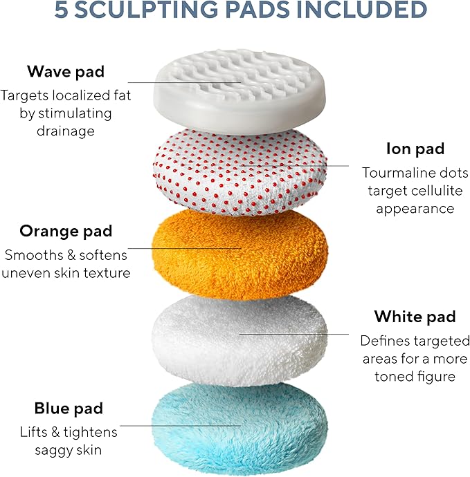 Vibro Sculpt Pro Body Sculpting Machine – Handheld Lymphatic Drainage Massager & Anti Cellulite Massager – Body Contouring Device & Skin Tightening Device for Stomach, Legs & Arms