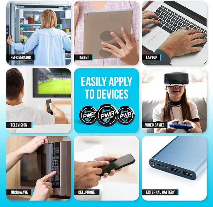 Protection Shield (1 Sticker) - Cell Phone Protection Shield - Laptops & Tablets - Protect Your Kids and Family