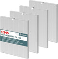 4 Pack C545 HEPA Replacement Filter Compatible with Winix C545 Air Purifier, Replaces for Winix C545 Replacement Filter S 1712-0096-00