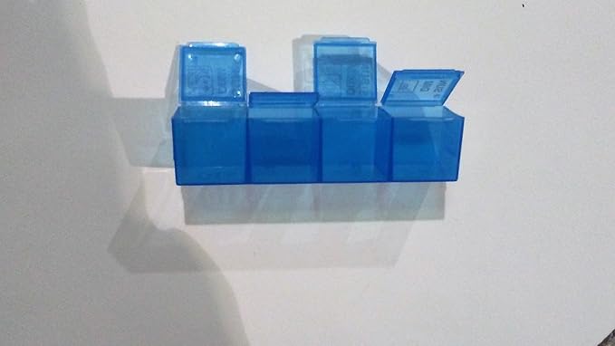 Weekly 1-Day-at-A-Time Medication Organizer Four-A-Day