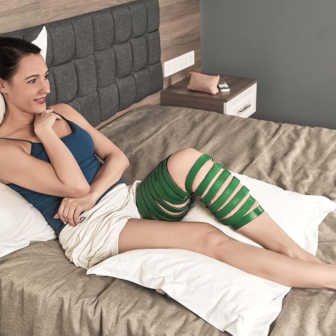 LYAPKO Acupuncture Magic Ribbon Health Belt 4.3 Ag - 7 Sections in one Single Strip (121 inches long). Premium Acupressure Massager - Unique Patented Therapy Massage Tool