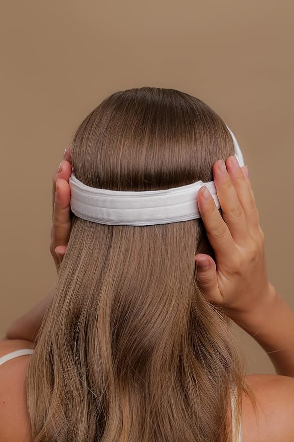 Cottonique Hypoallergenic Sleep Eye Mask Made from 100% Organic Cotton (Natural, Free Size)