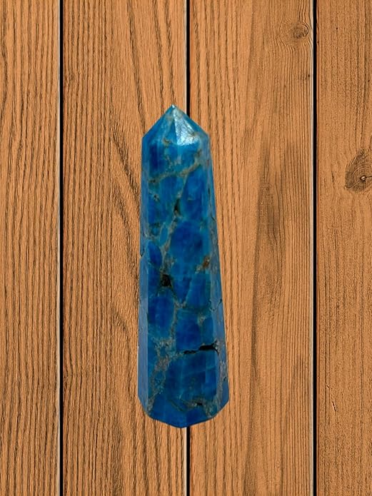 WholesaleGemShop 3 Inch Gemstones Obelisk Tower Jumbo Facet Aura Rock Crystal Natural Polished Earth Wand Spirit