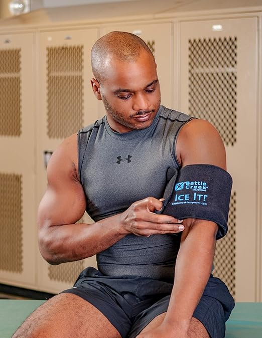 Cold & Hot Therapy System Ice Pack - Ice It! ® MaxCOMFORT™ (Medium Wrap (530)) – from Battle Creek Equipment. Ideal for Pain Relief, Recovery from Physical Activity, and Every Day use.