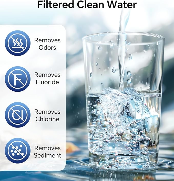 Stokk RV Water Filter, NSF Certified, RV Inline Water Hose Filter, Garden and Camper Water Filter, Greatly Reduces Bad Taste, Chlorine, Odor, Rust and Sediment, 4 Pack