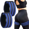 Blood Flow Restriction Band 2 Pack BFR Bundle Booty Bands Adjustable Exercise Glutes Occlusion Strap Best Fabric Resistance Bands for Women Men Glutes Hip Building Exercising Butt Squat Thigh Fitness