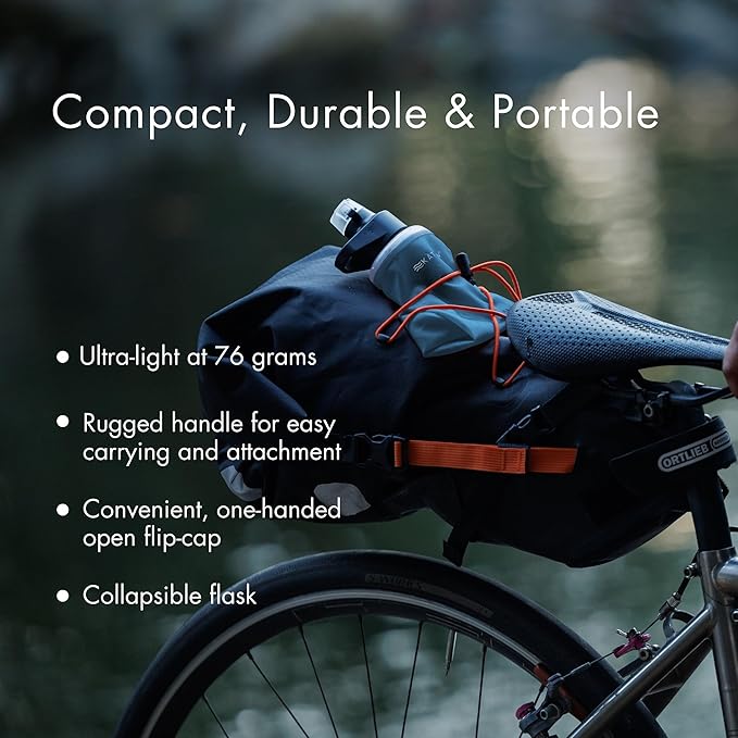 Katadyn BeFree 1.0L Ultralight Collapsible Water Filter Bottle for Hiking, Camping, Backpacking