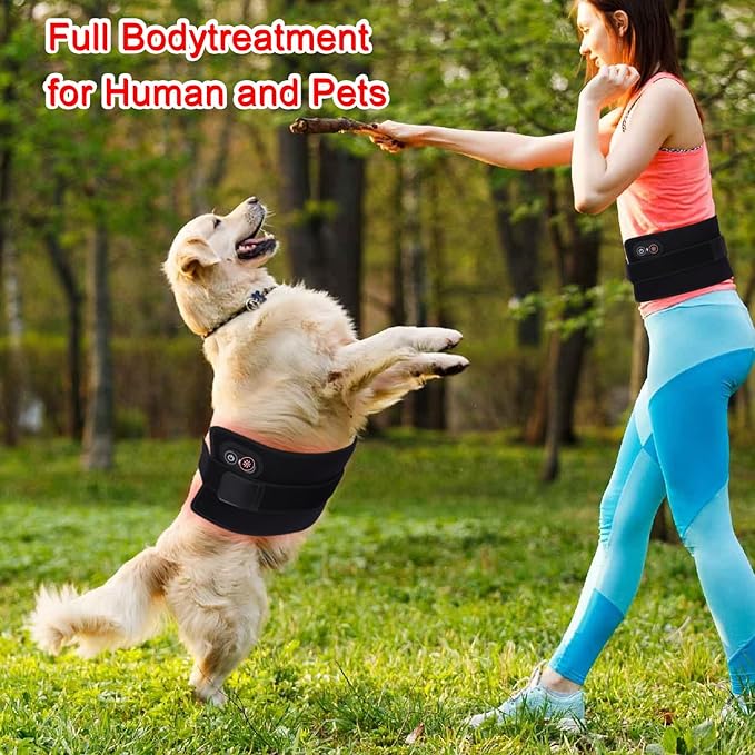 Red Light Therapy Belt Infrared Light Therapy Pad with Portable Battery, 660nm 850nm Full Body Red Light Mat Therapy for Back Knee Feet Shoulder Neck Waist Hands Legs Hips