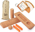 Rocalt Cork Balance Board, Premium Cork 4-in-1 Foot & Ankle Strengthener Kit, Balance Trainer with Massage Roller & Ball, Toe Resistance Bands, Storage Bag & Exercise Guide for Enhance Mobility, Improve Foot Function, Prevent Falls