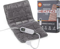 Berkshire Blanket Weighted Heating Pad - 12"x24" Electric Heat Wrap with 10 Heat Settings & Auto Shut Off - Soothing Heat Wrap for Back, Neck, Shoulders, Legs, Abdomen - Machine Washable & Portable