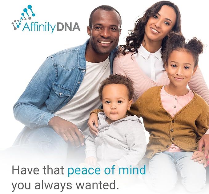 Paternity DNA Testing Kit - 99.99% Accurate Genetic Swab Test | 21 Loci Paternity Home DNA Test Kits for Father and 1 Child | Results in 4 Working Days | Laboratory Fee Not Included