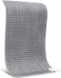 Heating Pad for Back Pain Relief, 17" X 33" XXX-Large Heating Pads for Cramps Neck & Shoulder, Extra XL Electric Heat Pad W/ 6 Temperature Settings,Moist Dry Heat Therapy,2H Auto-Off, Grey