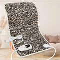 Extra Large Heating Pad, Electric Heating Pad, Portable, 24 "x12, 6 Heating Levels,Heats Up to 140 ° F, Auto Shuts Off in 2 Hours,Leg,Shoulder,Knee, Neck Heating -Machine Washable(Leopard Print)