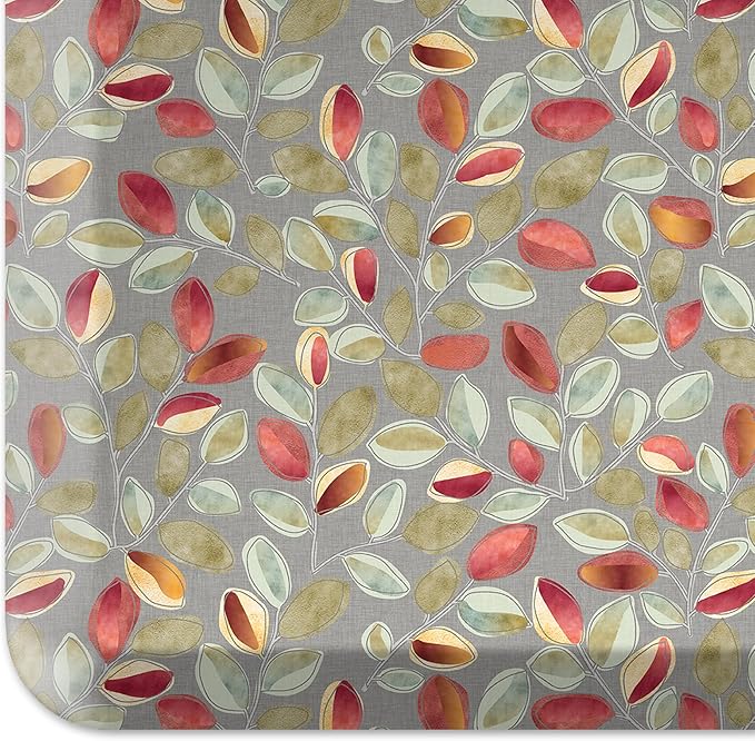 GelPro Anti-Fatigue Designer Comfort Kitchen Floor Mat Orchard Sultry Grey 20x32