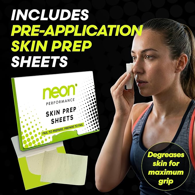 Nasal Strips (60 Count) - Oil & Sweat Resistant Adhesive - Athletic Nasal Strips for Sport & Nose Strips for Snoring & Sleeping - Nose Strips for Breathing (Clear Transparent)