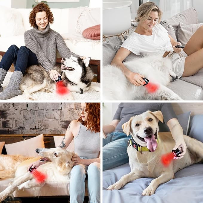 UTK 12-Light Red Therapy Device | 660nm+850nm Dual Wavelength | 4 Modes | 5-20min Timer | Compact & Portable | Gift for Family & Friends