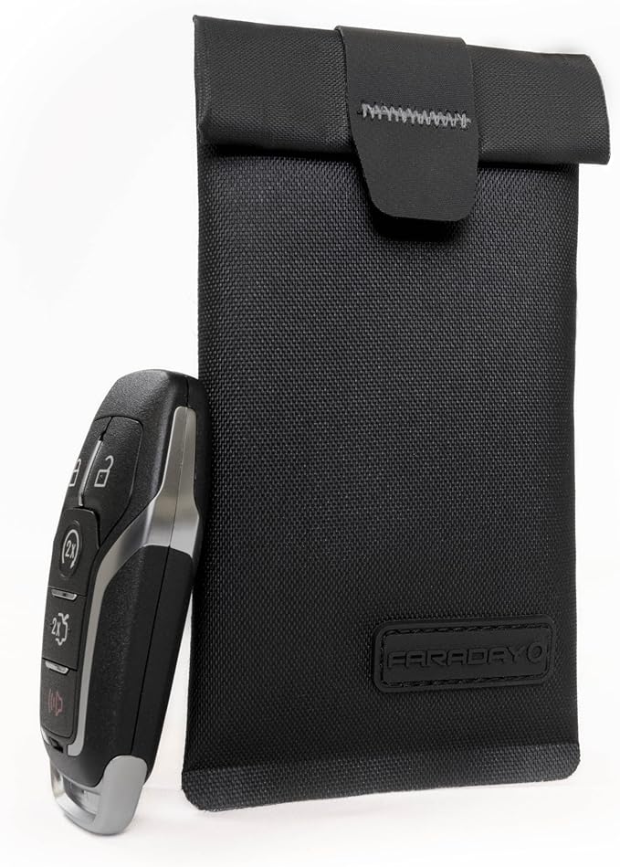 Faraday Key Fob Jacket® - RFID Shield | Anti-Theft Protection | Water Resist | Magnetic Close