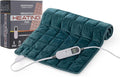 Berkshire Blanket Weighted Heating Pad - 18"x33" Electric Heat Wrap with 10 Heat Settings & Auto Shut Off - Soothing Heat Wrap for Back, Neck, Shoulders, Legs, Abdomen - Machine Washable & Portable