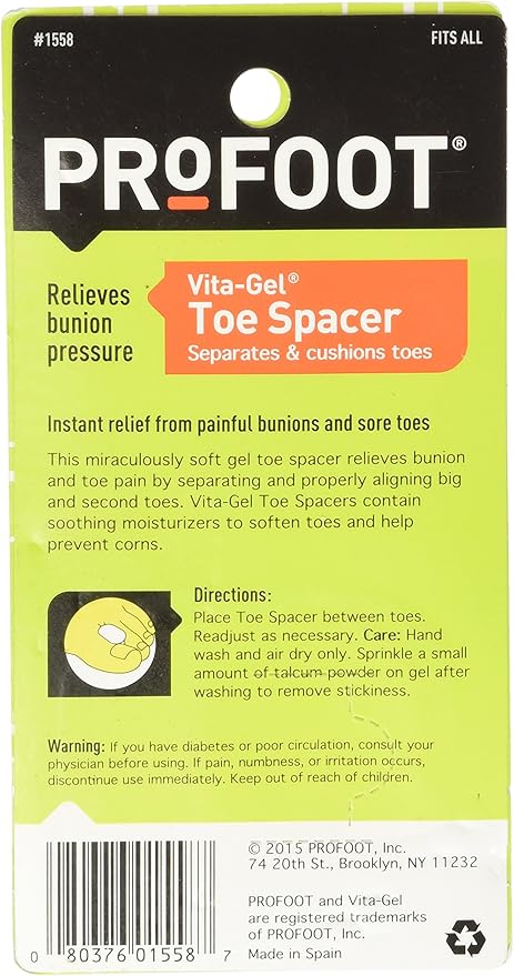 ProFoot Vita-Gel Toe Spacer 2 Each