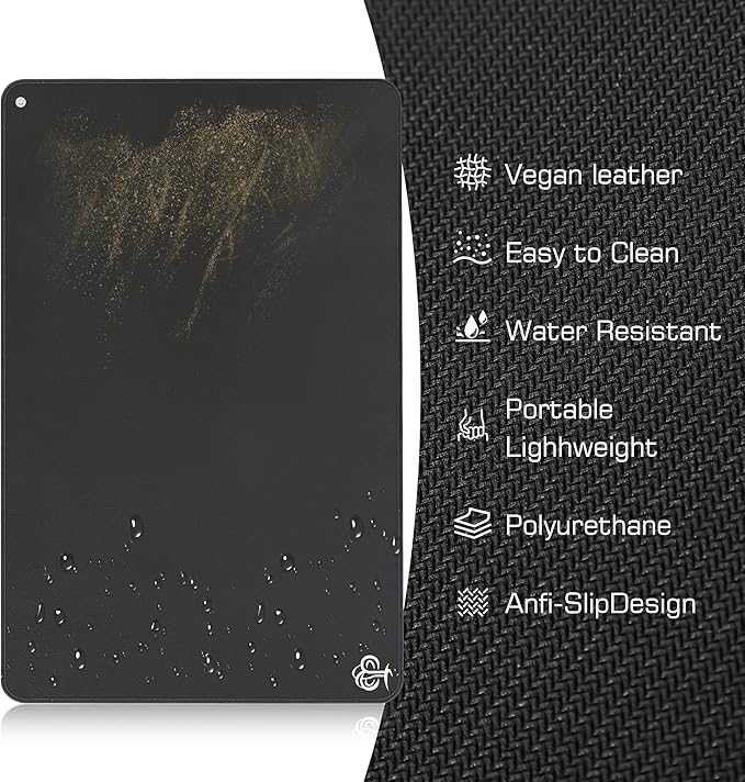 Grounding Mat for Feet 3MM Thickened Earthing Mat Grounding Pad for Improve Sleep, Pain Relief, Inflammation, Reduce Anxiety, Grounding Mats for Working