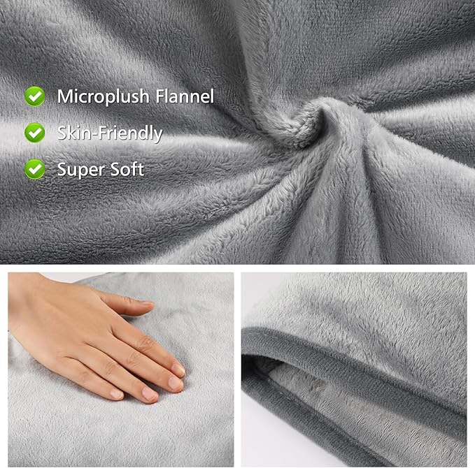 24''×37'' Heating Pad for Neck and Shoulders and Back Pain Relief, Electric Extra Large Heating Pad with 6 Temperature Settings & 4 Auto-Off Timers,Thoughtful Gift for Women, Men,The Elderly