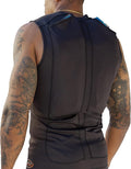 Ice Gel Packs relief for back pain, inflammation, swelling. soreness, sciatic pain. Compression fit, reauable gel ice packs.