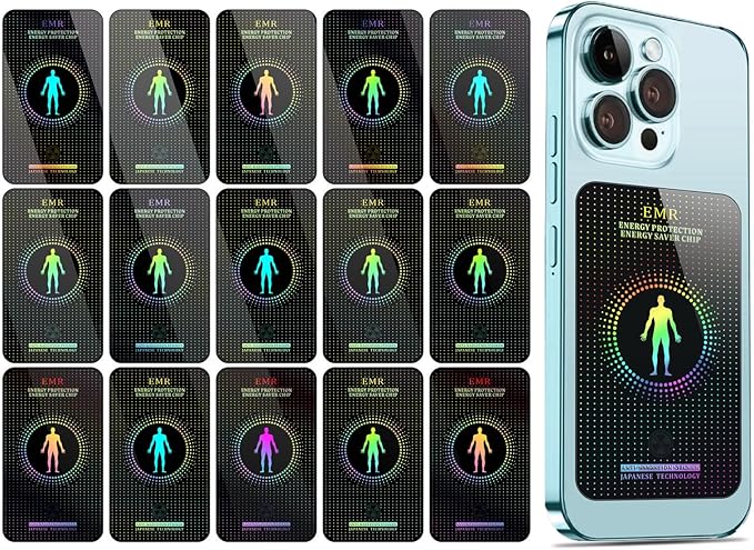 Protection Stickers, Compatible with iPhone/All Smart Phones/Tablets/Laptops/All Electronic Devices, Suitable for Anyone -4.2 x 2.4 x 0.015 inches - (15 Pack)