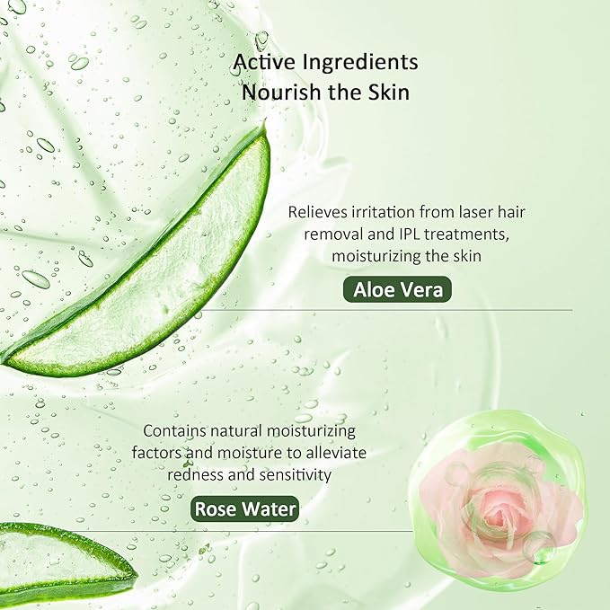84 Fl Oz Aloe Vera Conductive Gel for Microcurrent Facial Device, Paraben & Fragrance Free, Cooling Gel for Laser Hair Removal/RF Machine, Skin Soothing Hydrating, Large Capacity for Beauty Salon Spa