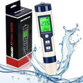 PH Meter for Water 5 in 1 PH Temp TDS and EC Meter,Salinity Meter,PH Tester Digital,TDS Meter Digital Water Tester&Pool Salt Tester for Swimming Pool.