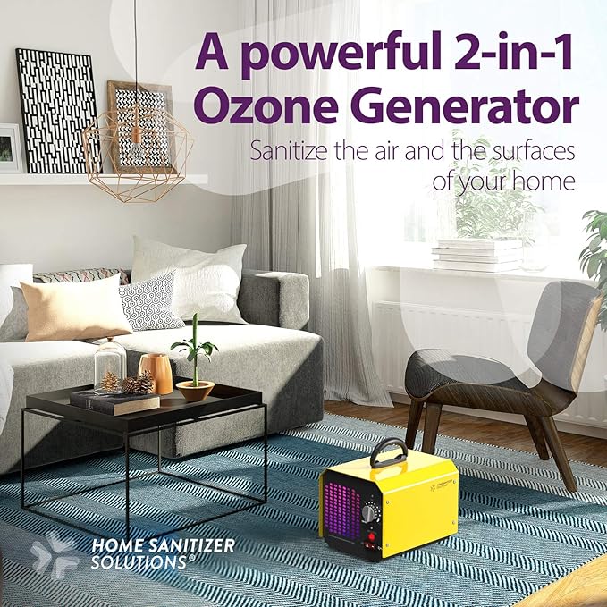 Ozone Generator for Home and Commercial Use -10,000mg/h, O3 Air Purifier and Ionizer Machine