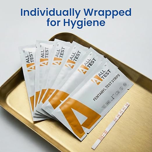 Fentanyl Test Kit – Fentanyl Test Strips for Powder and Liquid, Easy to Use Rapid Fent Test Strips for Safety, Reliable Fentanyl Drug Test Strip for Accurate Results, Fentanyl Testing Strips -10 Pack