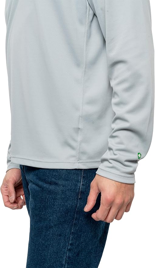 Insect Shield Men's Quarter Zip, with Built-in Insect Repellent
