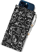 EMF Shield Sleeve for Cell Phone Reduce Signal Anti-EMP Pouch Against Radiation, EMF, 5G, RFID Blocking 4x8 Inch Cats Phone Sleeve Bags