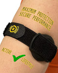 Armband 2 ~ Freestyle Libre 2/2+ / Rio - Sensor Saver - No More Adhesive Patches (Black Matte)