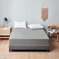 WenBags Waterproof Fitted Bed Sheets,Mattress Protector for Home & Hospital Care Beds, Soft Hospital Bed Sheets with Elastic All Around (1, Gray, Full)