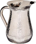 Elegance Hammered 72-Ounce Stainless Steel Pitcher