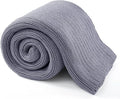Guohaoi Knitted Weighted Blanket for Adults (Light Grey 50"x75" 12lbs) No Beads Cooling Throw Blanket for Hot Sleepers, Home Decor Breathable Chunky Knit Heavy Blanket Use on Full Size Bed