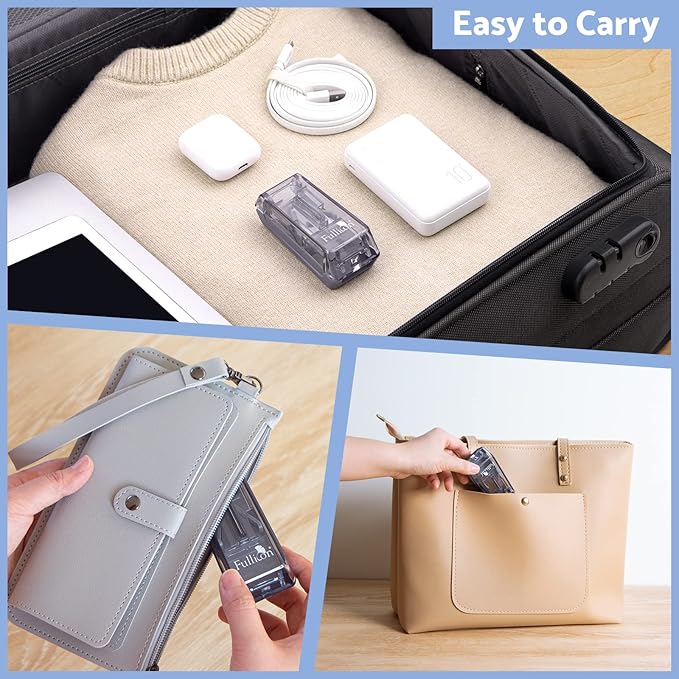 Fullicon Pill Cutter for Small or Large Pills, Pill Splitter with V-Shape Holder, Medicine Slicer with Sharp Blade,Tablet Splitter with Two Large Pill Organizers