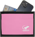 Gecko Travel Tech Faraday Bag Anti-Tracking GPS RFID Car Key Signal Blocker Wallet Shielding Pouch Protective Case for Cell Phone Car Key FOB, Data Privacy, Electronic Device Security (LIGHT PINK)