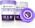 Prime Screen -12 패널 멀티 약물 소변 검사 컴팩트 컵 (AMP, BAR, BUP, BZO, COC, mAMP/MET, MDMA, MOP/OPI, MTD, OXY, PCP, THC) C컵-[2팩]- CDOA-6125