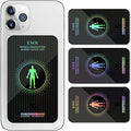 EMF Protection Stickers for Cell Phones/Laptops/Tablets/All Devices, Large Area Protection, [Trimmable], [Reusable], Suitable for Anyone, 4.2 x 2.4 x 0.015 inches - (3 Pcs)