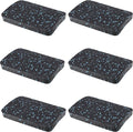 Heavy Duty Treadmill Mat Pads - 12 PCS 0.55" Thick Rubber Isolation Pads - Complete Home Gym Floor Protection for Rowers, Treadmills, and Heavy Weight Stacks